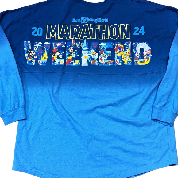 2024 Disney Parks runDisney Walt Disney World Weekend Marathon Spirit Jersey XL - Picture 1 of 3